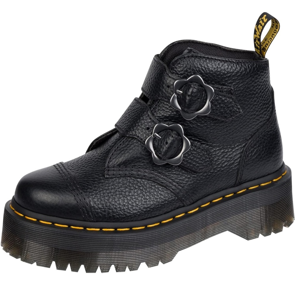 Doc Martens size US 8 Devon Flower Ankle Boots